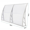 Door Canopy Awning Shelter Front Back Outdoor Porch Patio Window Roof Rain Cover
