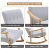 Modern Rocking Chair Swing Recliner Rocker Armchair Lounge Rocking Nursery Seat
