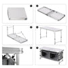 Outdoor Portable Camping Table with Storage Bag Folding Picnic Party Garden BBQ