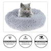 Pet Dog Cat Calming Bed Comfy Shag Warm Fluffy Nesting Bed Mattress Fur Pad