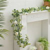 Artificial Eucalyptus Roses Flower Garland Hanging Vine Ivy Wedding Party Decor