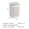 Mini Compact Dehumidifier 1600ml Electric Air Purifier for Condensation Moisture