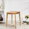 1/2x Wooden Stool Bamboo Bench Home Kitchen Dining Chair Working Restaurant Seat