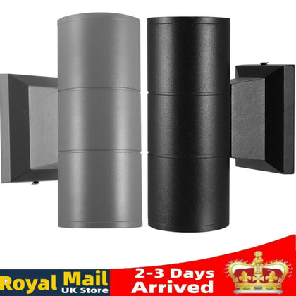 Stainless Steel Wall Light IP65 LED Double Outdoor Up & Down Lights Garden Decor