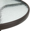 Outdoor Furniture Glass Round Table with 2/4 Rattan Chairs Set Bistro Cafe Patio