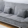 3 Seater Upholstered Sofa Bed Sleeper Recliner Chair Beds Couch Settee Sofabed