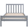 Merax Single Bed 3ft Solid Wooden Bed Frame Bedroom Furniture Adults/Kids 90x190