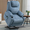Riser & Recliner Armchair Leather 8 Point Electric Heated Massage Sofa Arm Chair