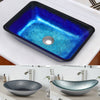 Bathroom Sink Washing Basin in Ceramic OR Tempered Glass Hotel Vessal Sink Bowl