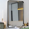 81 x 51cm Bathroom Wall Mirror Rectangular Wall Hanging Mirror Rounded Corner