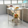 Stainless Steel Catering Kitchen Food Service Worktop Work Table Prep Tables