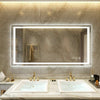 42" Full-Length LED Lighted Bathroom Mirror Anti-fog Vanity Mirror Wardrobe Home