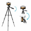 Universal Tripod Stand Adujustable Telescopic Phone Holder 106CM iPhone HUAWEI