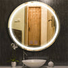 Waterproof Round LED ILLUMINATED Bathroom Mirror Touch/Demister/Gradient Light