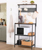 Industrial Kitchen Baker's Rack Microwave Oven Stand Kitchen Shelves Standing