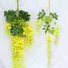 1/3/12/24pcs Artificial Wisteria Flower Garland Vine Wedding Party Hanging Decor