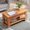 Coffee Table With Storage Lift Top Up Drawer Shelf Wooden Living Room Furniture