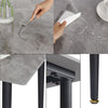 Real Marble Tea Coffee Breakfast Dinning Table Computer Laptop Desk Storage