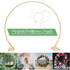 Wedding Arch Flower Stand Moon Gate Walk Through Circular Floral Archway Decor