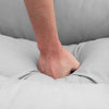 Grey High Back Seat Chair Pad Cushion Garden Seat Pads Pillow Outdoor&Indoor UK