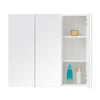 3 Doors Mirrored Wall Mounted Bathroom Cabinet with Shelf Storage Furniture NEW