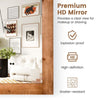 Farmhouse Wall Mirror Rustic Wall Mounted Mirror Rectangle Decorative Mirror