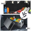 45L Collapsible Car Trunk Storage Box 60kg/132.28Ib Load Organizer High Cover