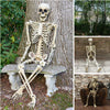 Large Poseable Halloween Human Life Size Skeleton Haunted House Party Scary Prop