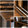 Industrial TV Stand Media Console Table Entertainment Center Sliding Door