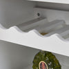 NICEME Small Wine Cabinet, Wine Rack with Drawer, Kitchen Bar Storage Cabinet