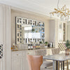 Large Decorative Art Wall Mirror Venetian Accent Mirror for Bathroom Fireplace
