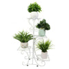 Small Medium Large Multi Tier Tiered Plant Stand Carbonized Shelf Holder Flower