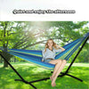 Large Double Brazilian Hammock with Stand Rest Fun Swing Bed Calming Desert Rack