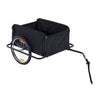 Bike Trailer Cargo Wagon Bicycle Cart Luggage Steel Black