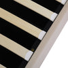 Merax Upholstered Bed Functional Bed from Storage Double Size Beige Velvet