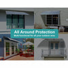 Door Canopy Awning Shelter Front Back Outdoor Porch Patio Window Roof Rain Cover
