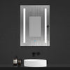 LED Bathroom Mirror Lights Illuminated with Demister Pad Single Touch Modern
