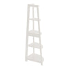 5-Tier Corner Shelf Ladder Bookshelf Bookcase Rack for Plant/Book/Trophy Display