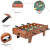 27" Foosball Table Football Game Soccer Family Play Fun Desk Wooden Free Stand