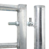 3-12ft Galvanised Metal Field Farm Entrance 7 Bar Equestrian Security Gate Fence