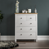 SALE Chest of Drawers 5 Drawer Sideboard Clothes Bedroom Storage Furniture White