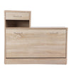 Shoe Rack Shoes Storage Cabinet Wooden Stand Cupboard Unit Organizer with Mirror