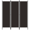 3/4/5/6-Panel Room Divider Folding Partition Privacy Screen Separator 4 Colors