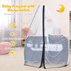 3-in-1 Baby Bedside Bassinet Cot Portable Infant Changing Table Toddler Playpen