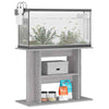 Aquarium Stand Fish Tank Cabinet Stand Grey Sonoma Engineered Wood