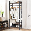 Heavy Duty Closet Organizer Freestanding Clothes Rail Racks for Bedroom Laundry