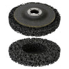 5X Poly Strip Disc Abrasive Wheel Paint Rust Removal Clean For Angle Grinder .