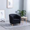 Upholstered Fabric Soft Armchair Tub Chair Home Club Lounge Sofa Bistro Office