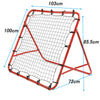 Adjustable Kids Rebounder NetBall Kickback Goal Footbal Net Training Game Target