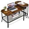 Industrial Bedside Table Narrow Side Table Coffee Table Living Room Furniture